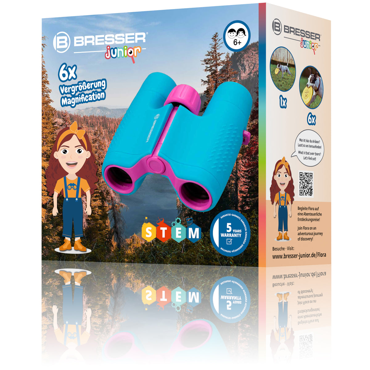 BRESSER JUNIOR 6x21 Children's Binoculars