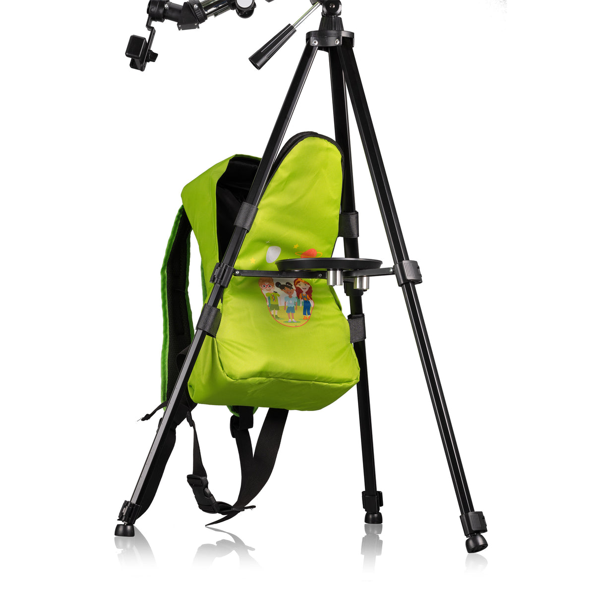 BRESSER JUNIOR Refracting Telescope 70/400 with Backpack - Green