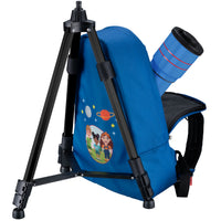 BRESSER JUNIOR Refracting Telescope 70/400 with Backpack - Blue