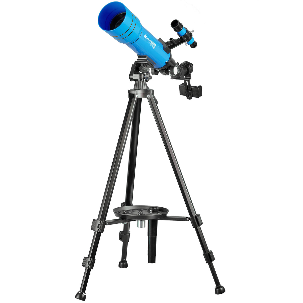 BRESSER JUNIOR Refracting Telescope 70/400 with Backpack - Blue