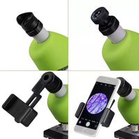 BRESSER JUNIOR 40x-640x Microscope (Green)