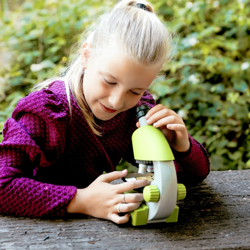 BRESSER JUNIOR 40x-640x Microscope (Green)