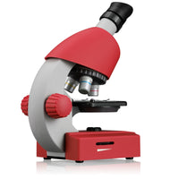 BRESSER JUNIOR 40x-640x Microscope (Red)