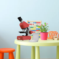 BRESSER JUNIOR 40x-640x Microscope - Red