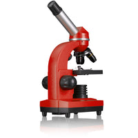 BRESSER JUNIOR Student Microscope BIOLUX SEL - Red