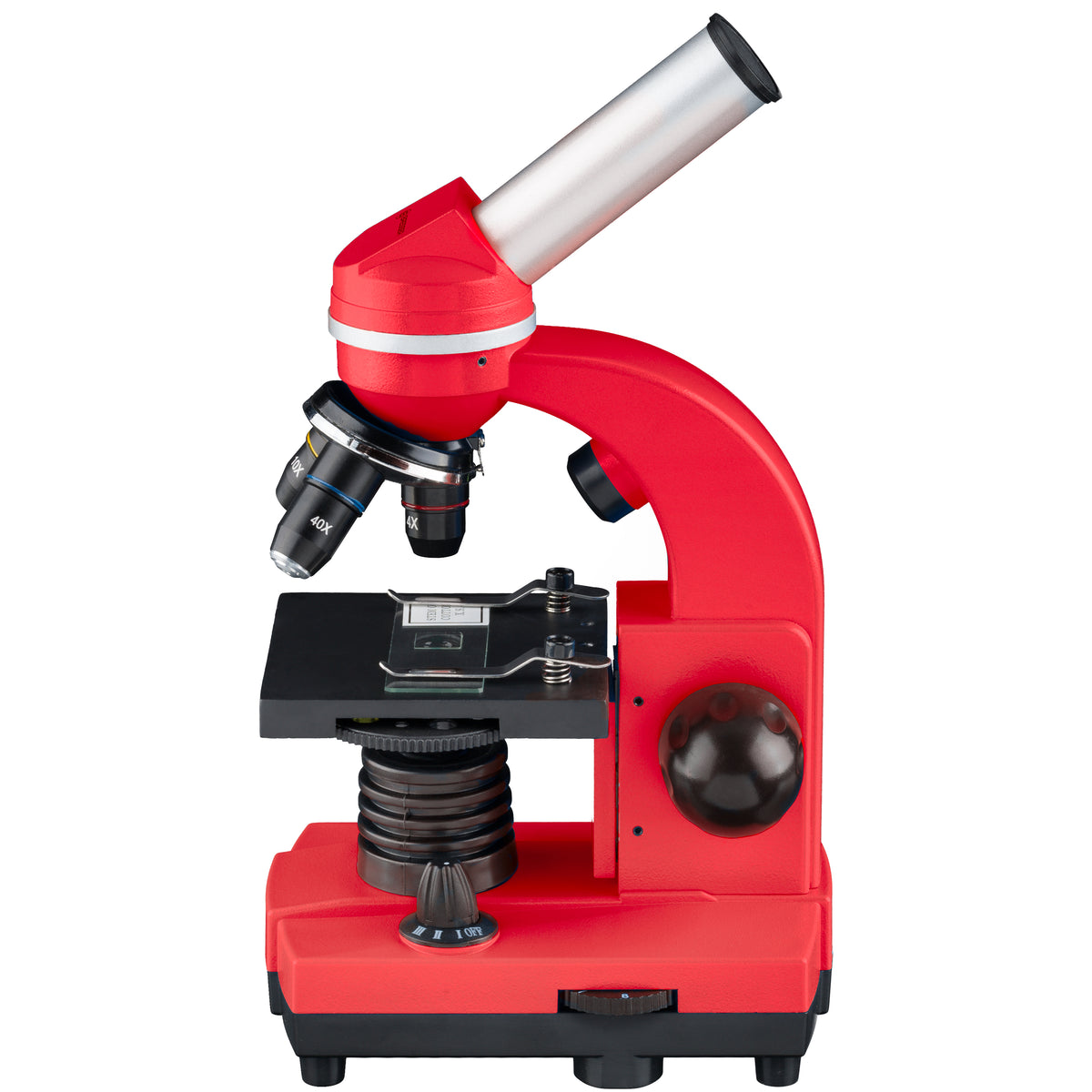 BRESSER JUNIOR Student Microscope BIOLUX SEL - Red