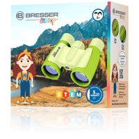 BRESSER JUNIOR 3x30 Children's Binoculars - Green