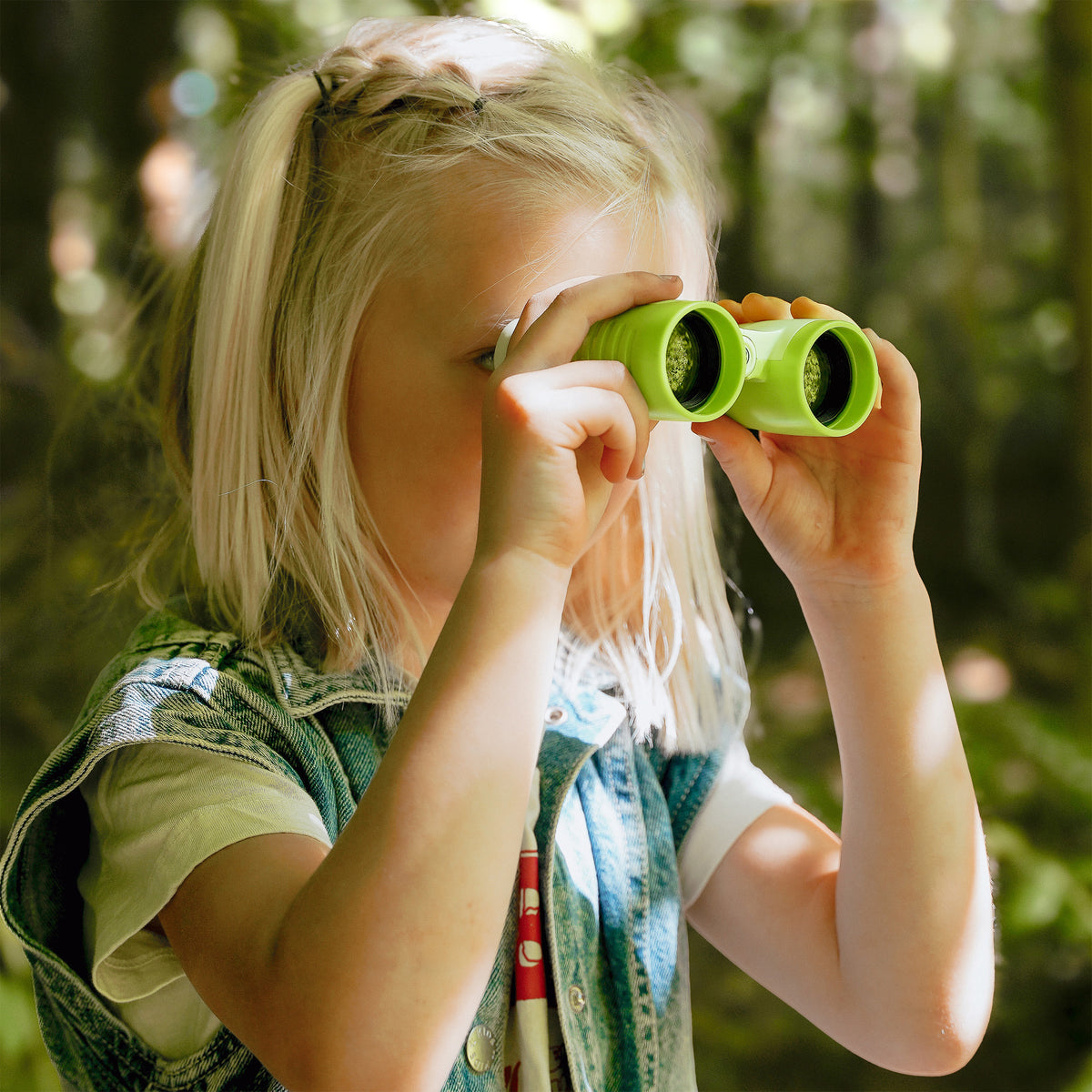 BRESSER JUNIOR 3x30 Children's Binoculars - Green