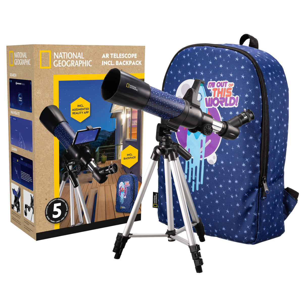 National Geographic 70/400 AR Telescope incl. Backpack