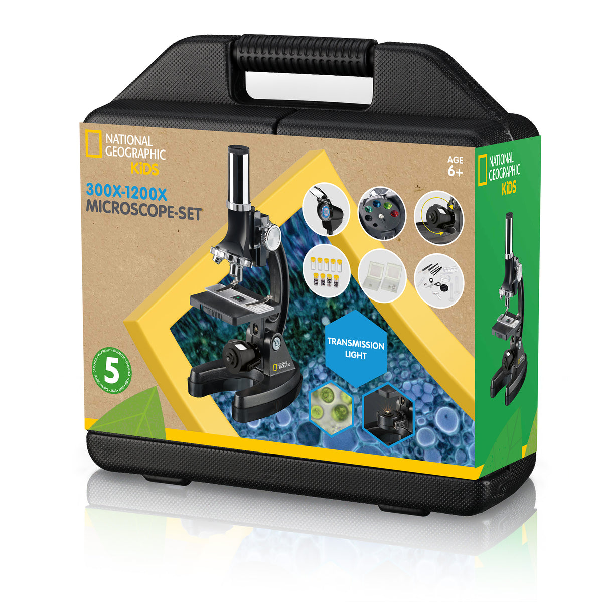 NATIONAL GEOGRAPHIC Microscope 300x-1200x incl. hardcase