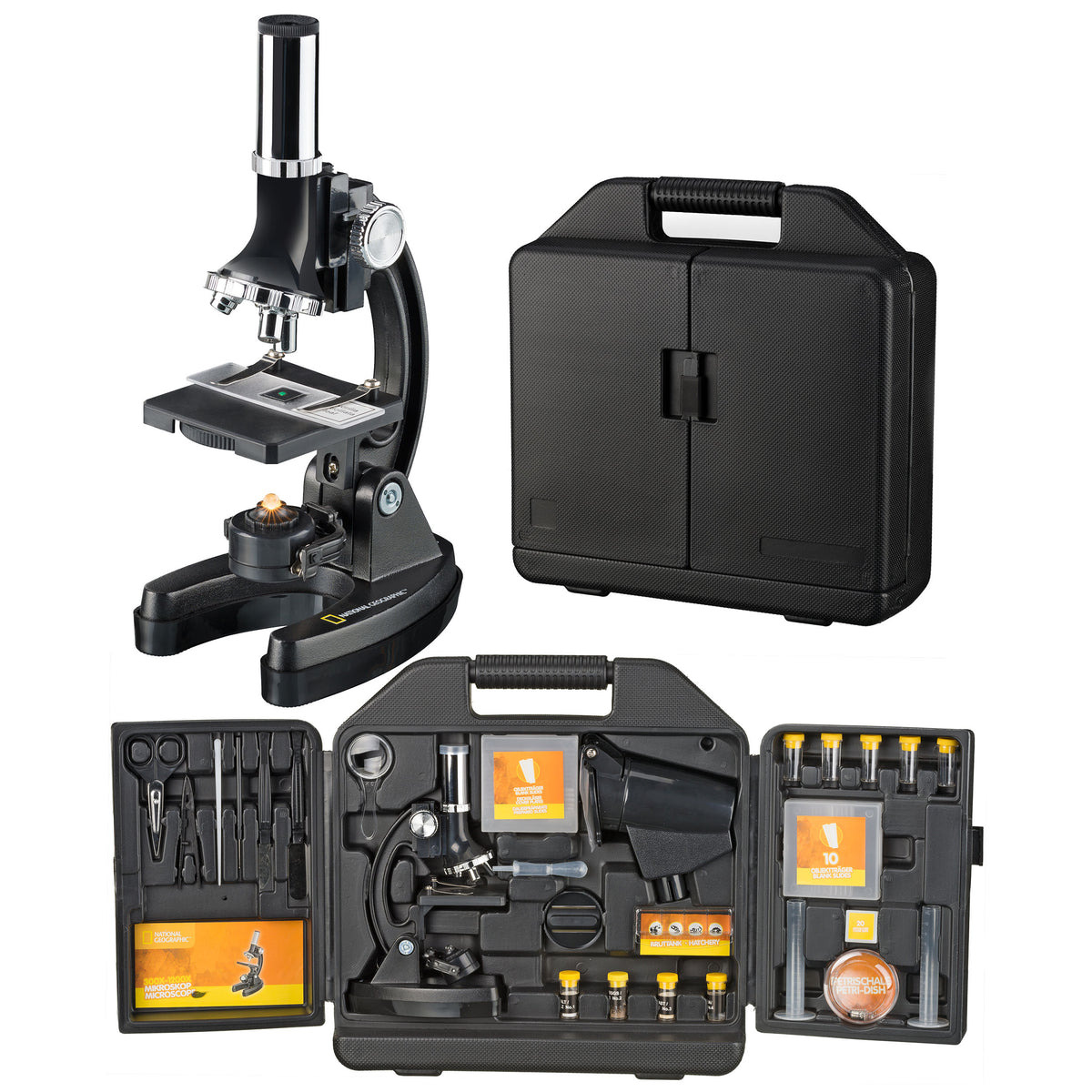 NATIONAL GEOGRAPHIC Microscope 300x-1200x incl. hardcase